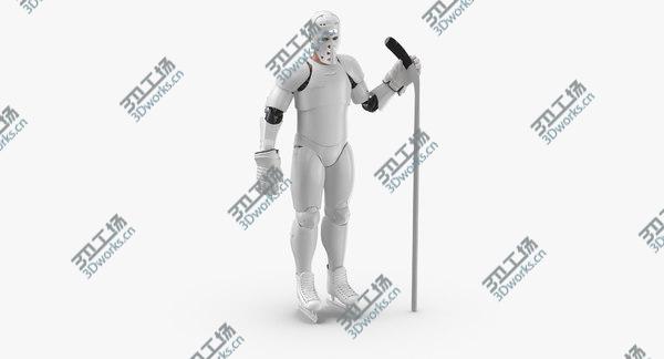 images/goods_img/20210312/Hummanoid Hockey Player White With Stick 3D model/2.jpg
